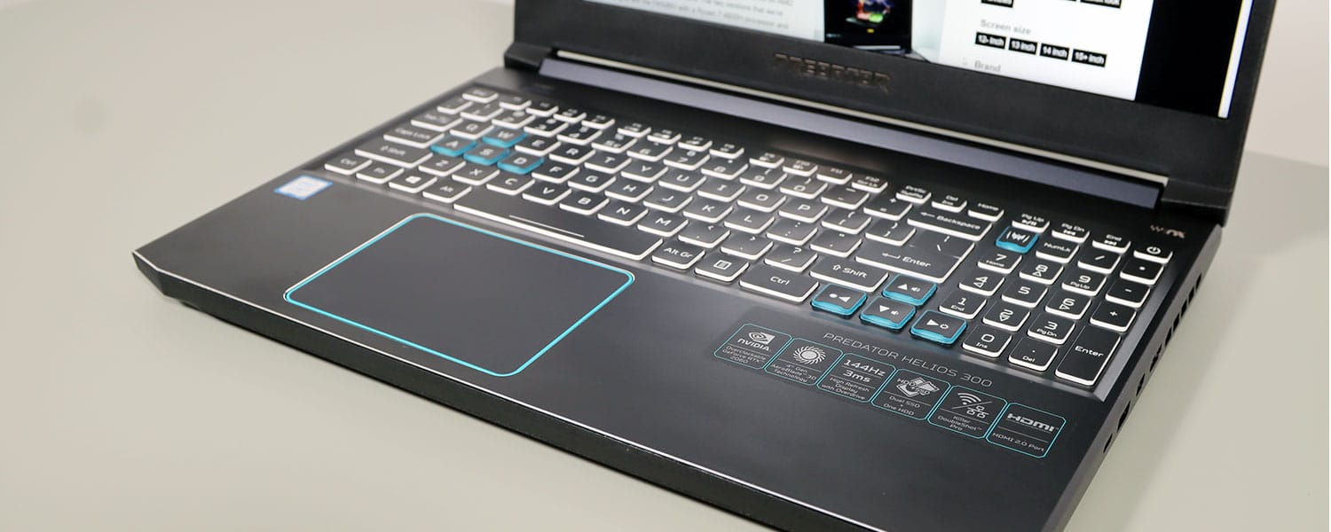 Acer Predator Helios 300 review (PH315-52 model – Core i7, RTX 2060 OC)