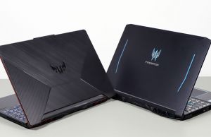 Asus TUF A15 vs Acer Predator Helios 300 - exterior design