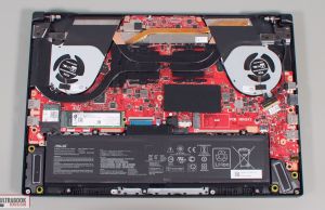 Asus Zephyrus G15 GA502 thermal design and disassembly