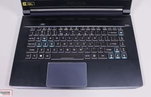 Acer Predator Triton 500 - keyboard