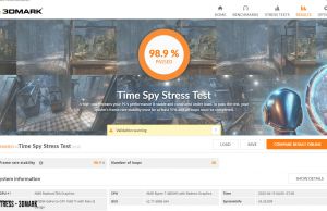 perf temps stress 3dmark