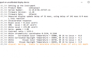 scree xrite report default