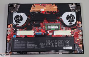 Asus Zephyrus S15 - internals and disassembly