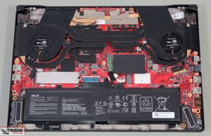 Asus Zephyrus M15 - internals and dissasembly