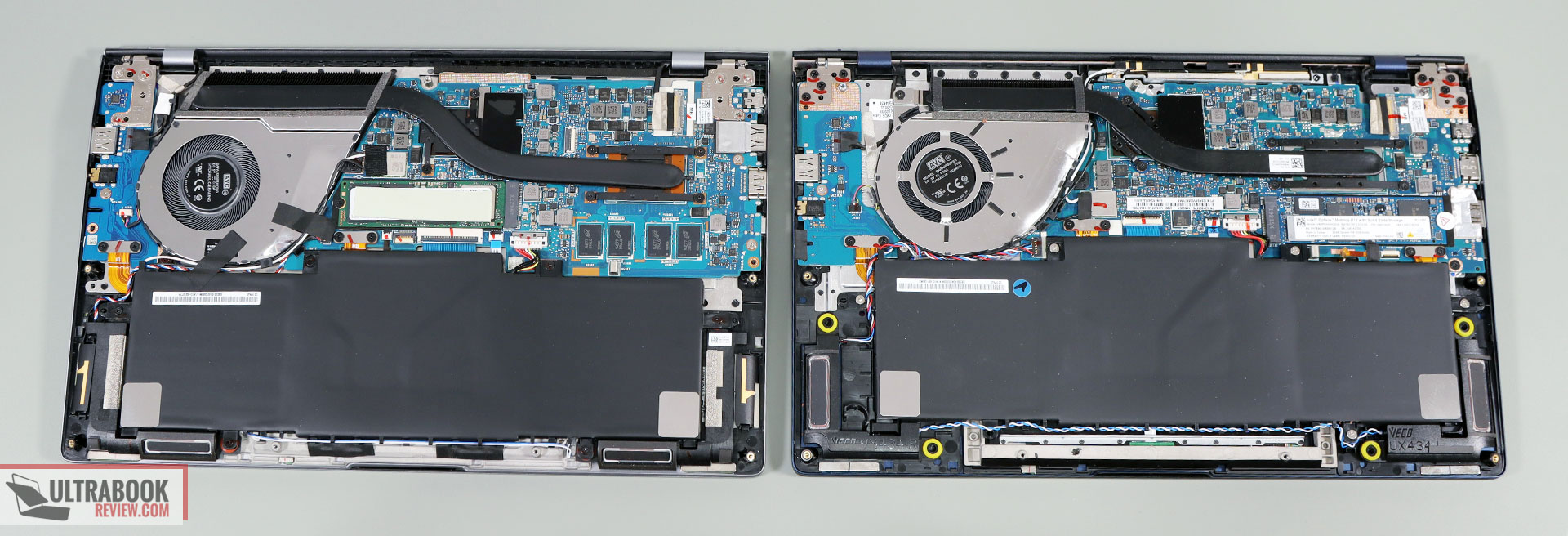 Asus ZenBook 14 - thermal designs