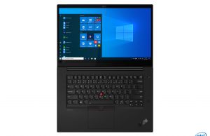 2020 3rd gen Lenovo ThinkPad X1 Extreme and P1 - keyboard and interior