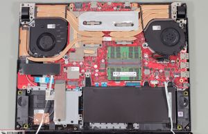 Asus ROG Scar 15 - internals and dissasembly