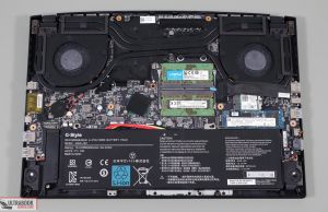 Gigabyte Aero 15 XB internals and disassembly