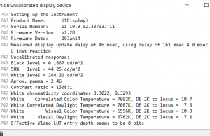 screen report defaukt