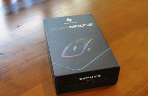 Zephyr Gaming Mouse box front