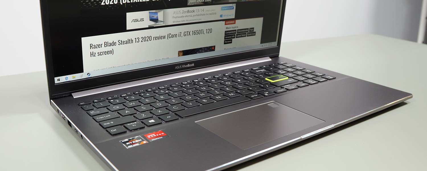 Asus VivoBook S15 M533IA review (AMD Ryzen, Radeon Vega)