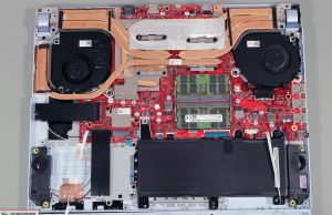 Asus ROG Strix G15 - internals and dissasembly