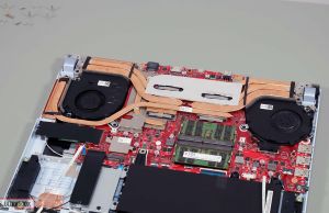 Asus ROG Strix G15 - internals, ram, storage