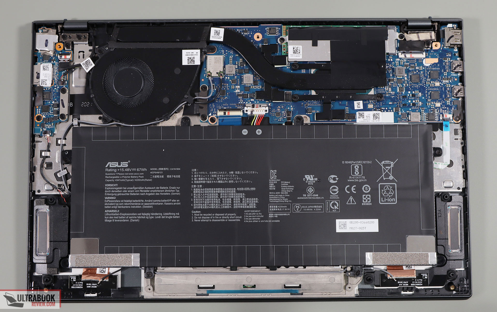 Asus ZenBook 14 UX425 review - & i7 Tiger Lake