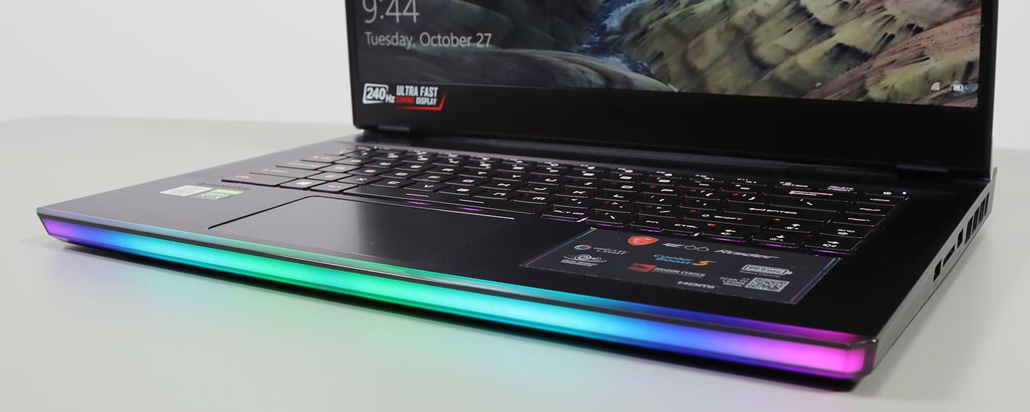 MSI GE66 Raider review (Core i9, RTX 2080 Super gaming laptop)