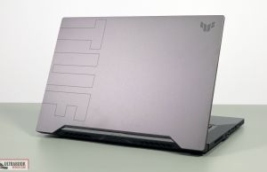 Asus TUF Dash F15 2021 = exterior