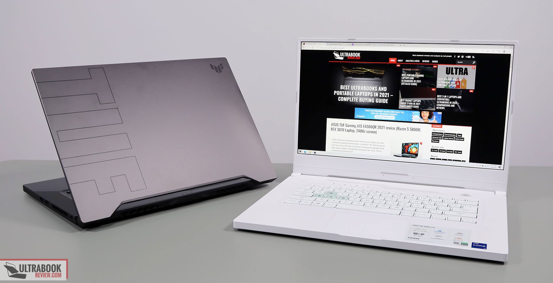 Asus TUF Dash F15 review (FX516PR model - Intel i7, RTX 3070)