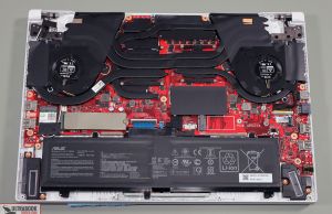 Asus Tuf Dash F15 internals and dissasembly