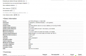 screen report summary