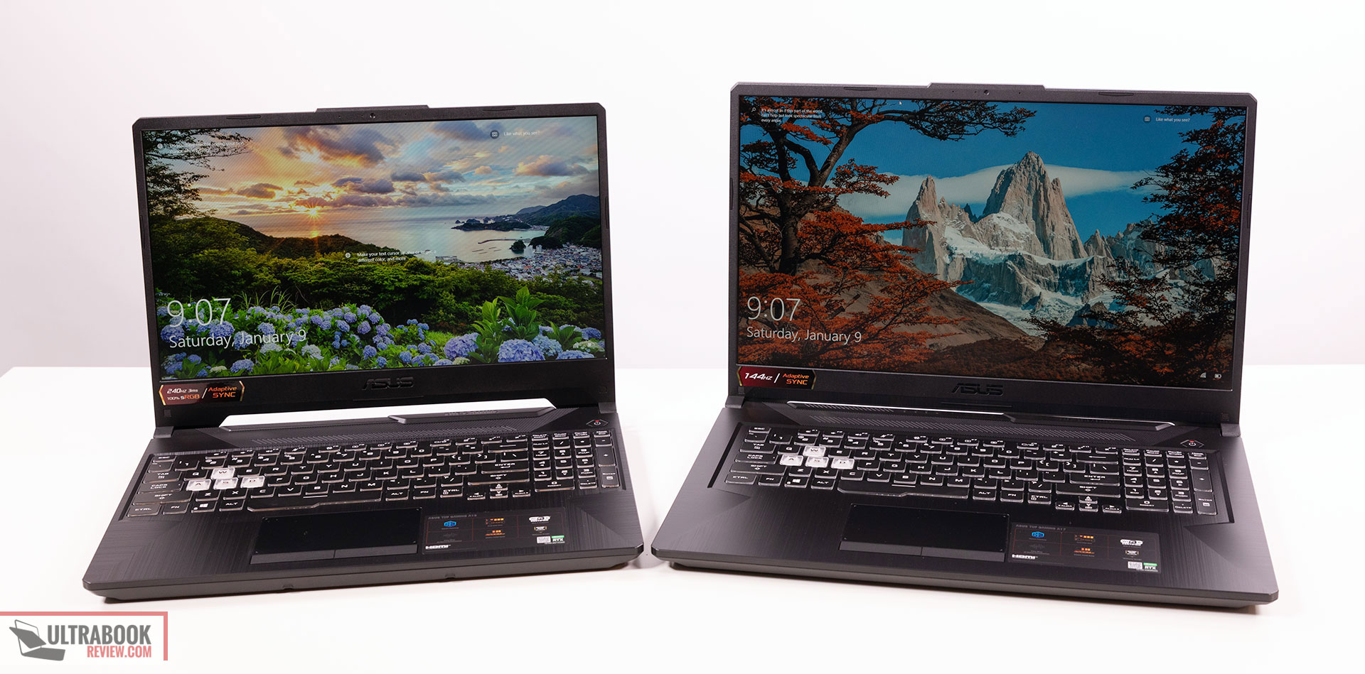 2021 Asus TUF Gaming A15 and A17 laptops