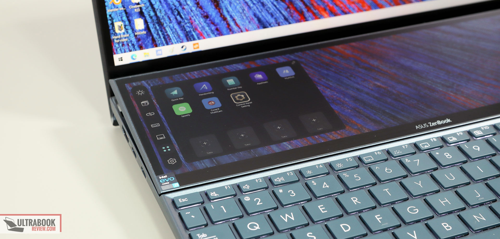 Asus ZenBook Duo 14 UX482 - Screenpad