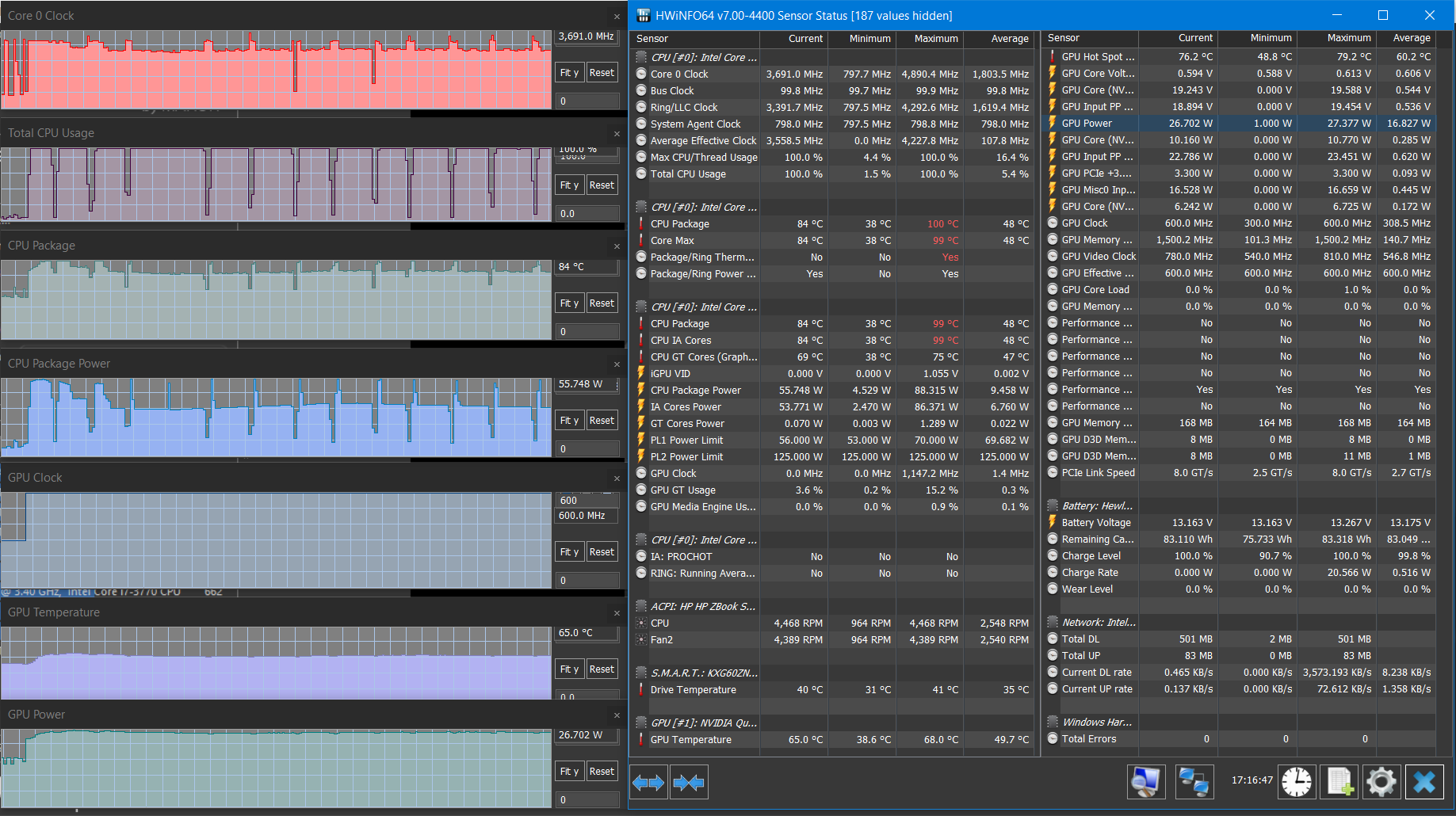 cinebench R15 loop 1