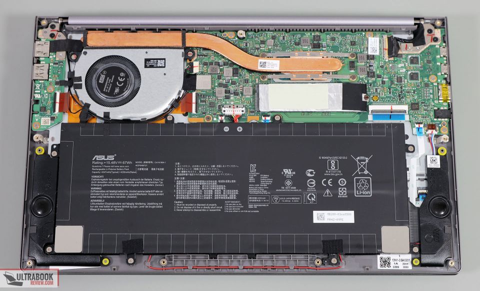 Tastiera Retroilluminata Per ASUS VivoBook X435 X435EA S435 S435E - Layout USA Nero