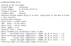 screenprofile default