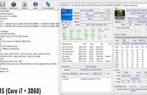 tuf f15 hwinfo