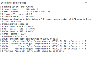 screen report default 3