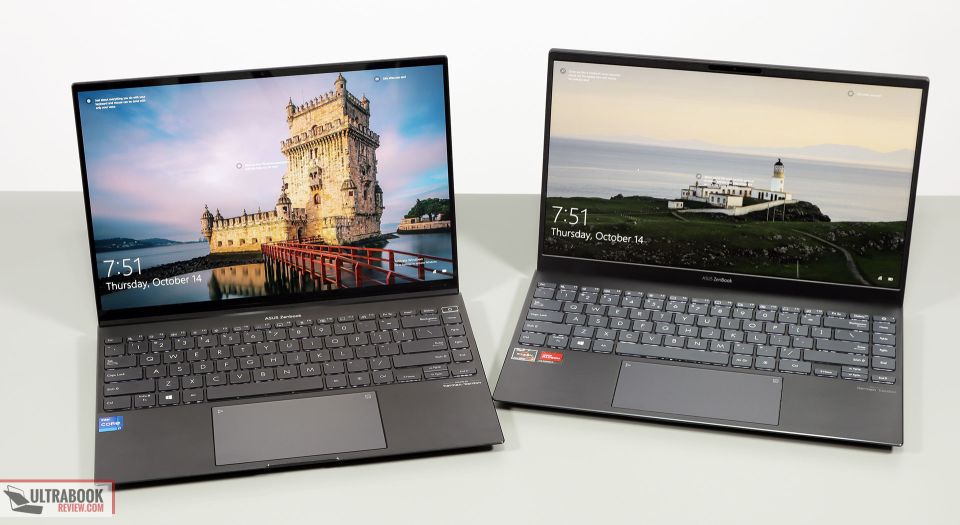 Asus Zenbook 14X vs Zenbook 14 comparison