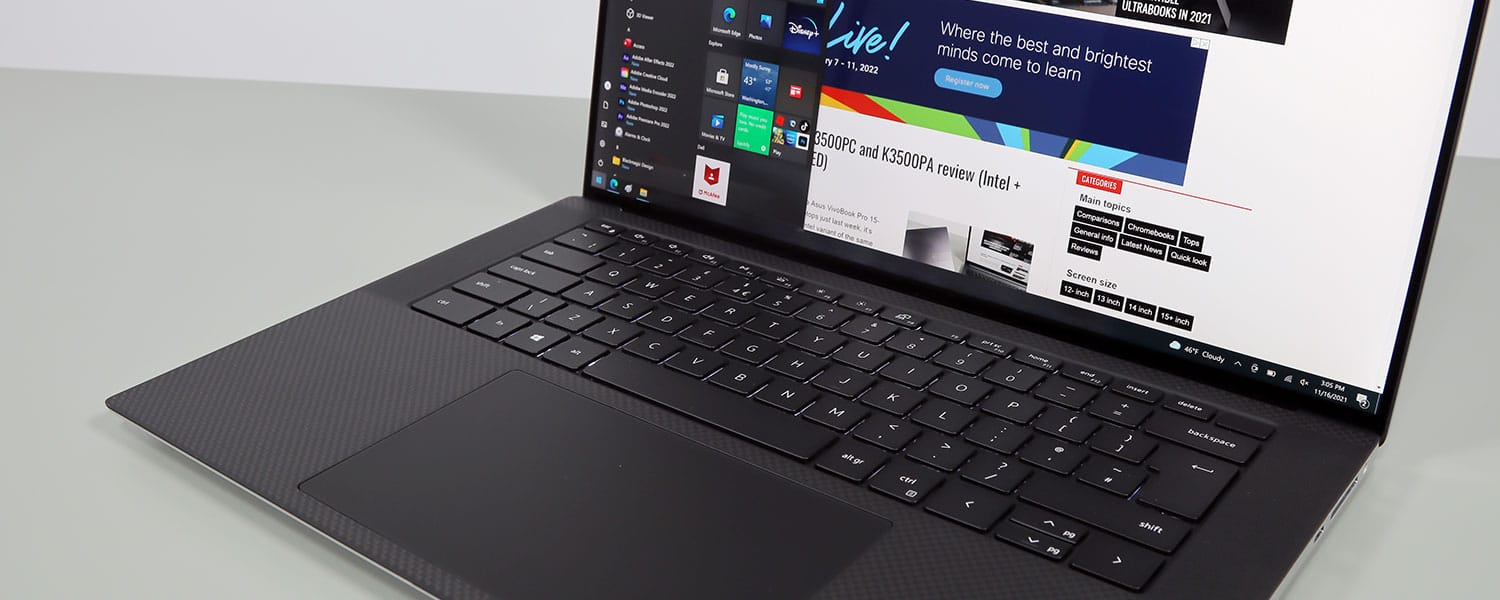 Dell XPS 15 9510 review (Core i7, 3050Ti)- still there, for now