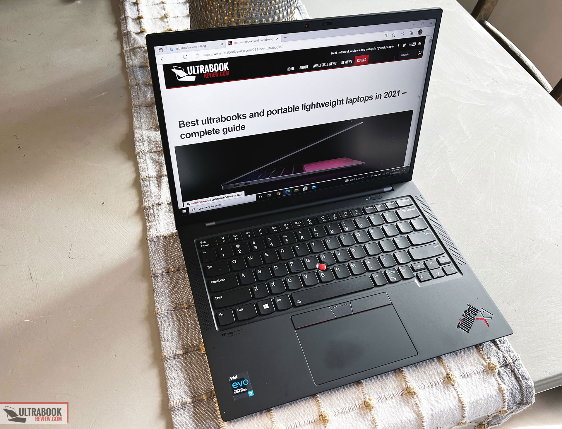 Lenovo X1 Carbon review (gen 9 - Core i7, 16:10 display)