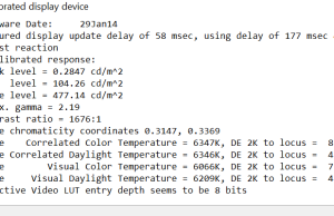 screen report default