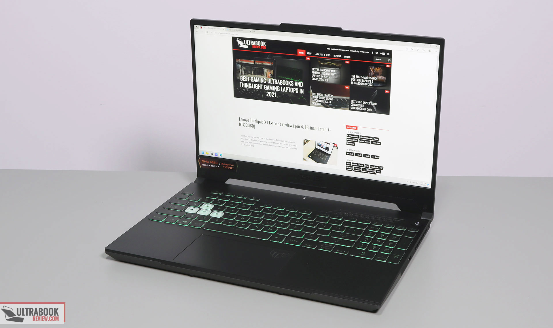 ASUS TUF Gaming A15 (FA507, 2023) review - superb battery life and display  color accuracy