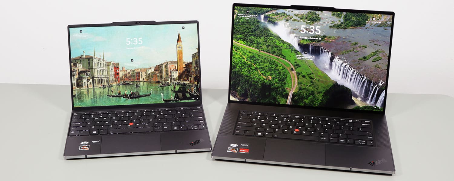 Lenovo ThinkPad Z16 and Z13 – AMD Ryzen Pro 6000 premium laptops