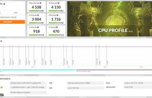 3dmark cpuprofile silent