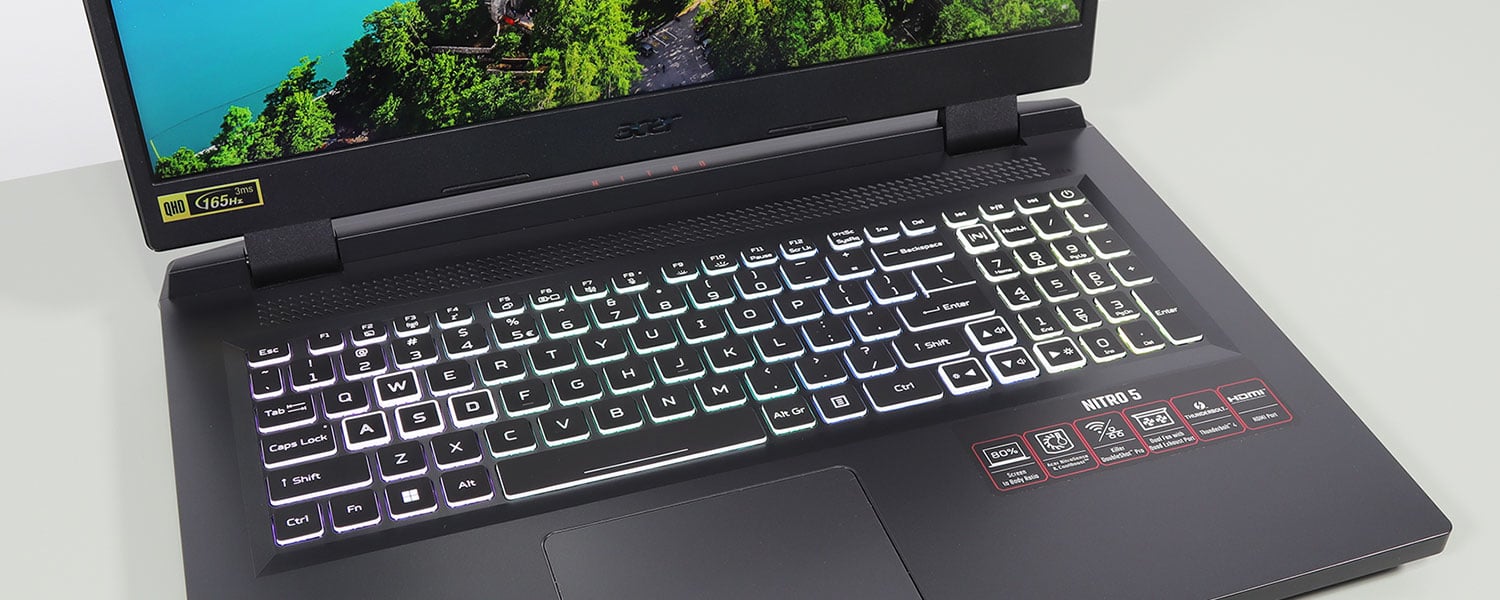Acer Nitro 5 review (2022 model – Core i7, RTX 3070Ti)