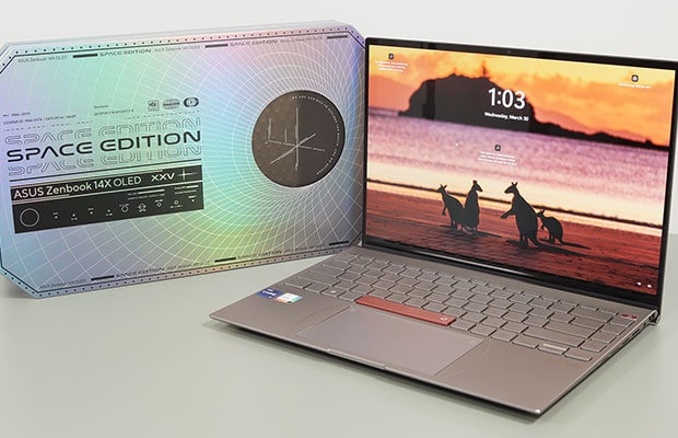 Windowsノート本体 ASAS Zenbook 14X OLED SPACE EDITION ASUS、｢Zenbook 14X OLED Space Edition｣ 国内発売。宇宙に