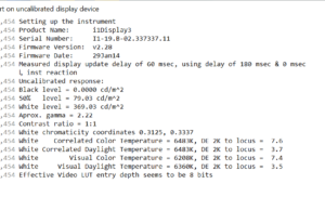 screen report default 3