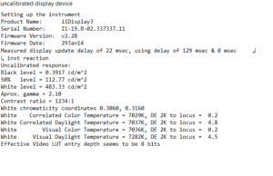 screen report default 1