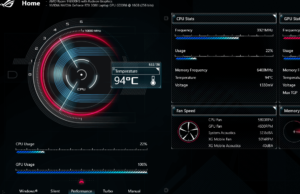 settings performance