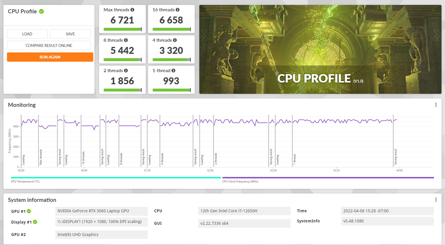 3dmark cpu