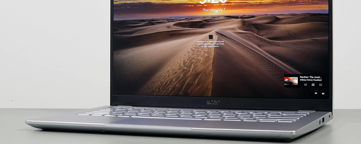 Acer Swift 3 14 SF314-512 review (Intel Evo, 12th gen)