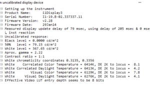 screen report default 2