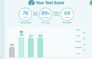 typing test 1