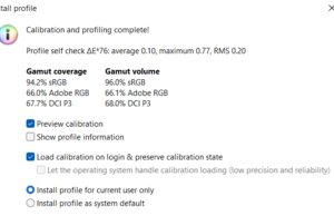 screen gamut