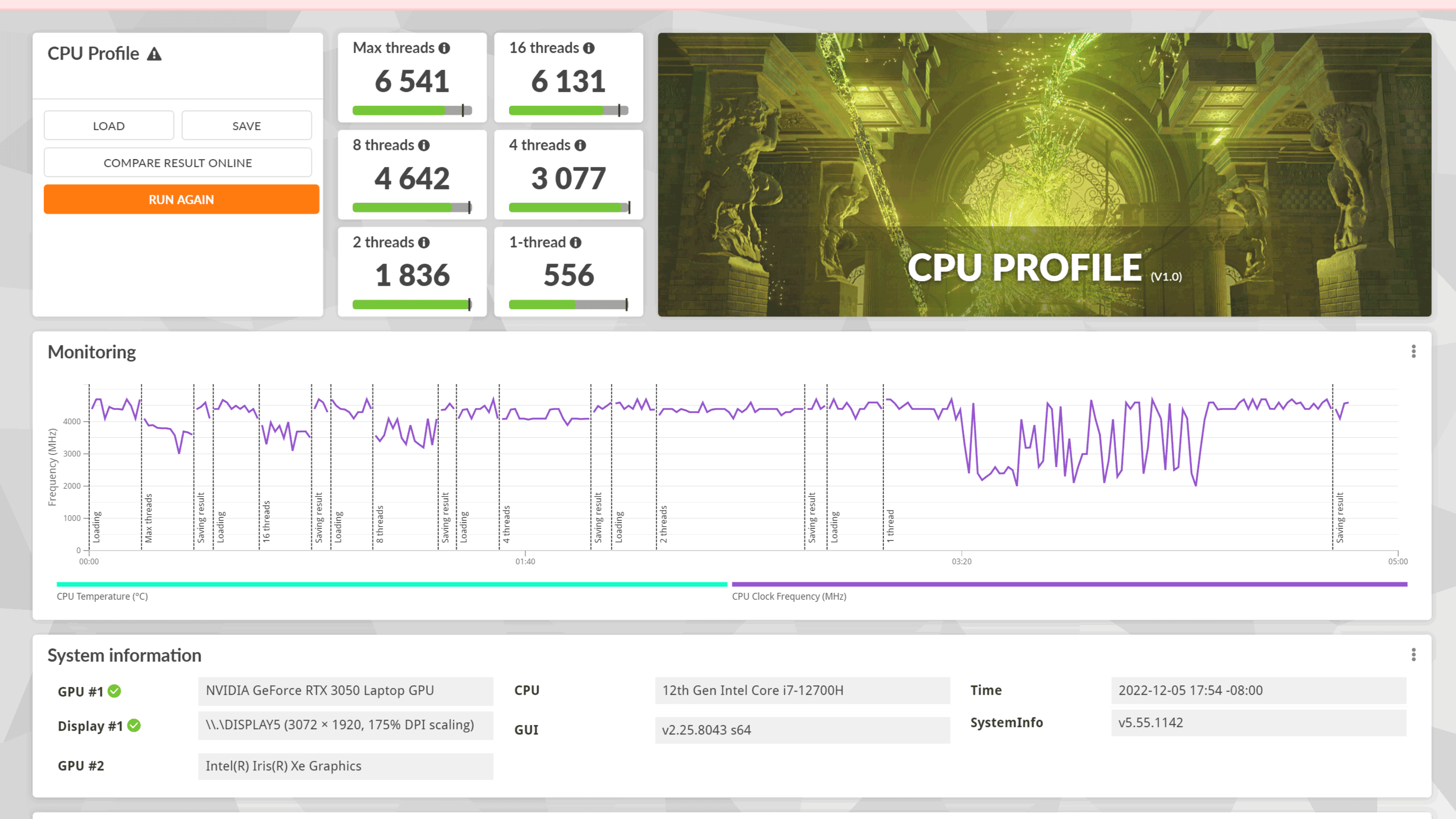 3dmark cpu