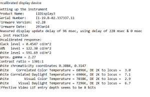 screen report default