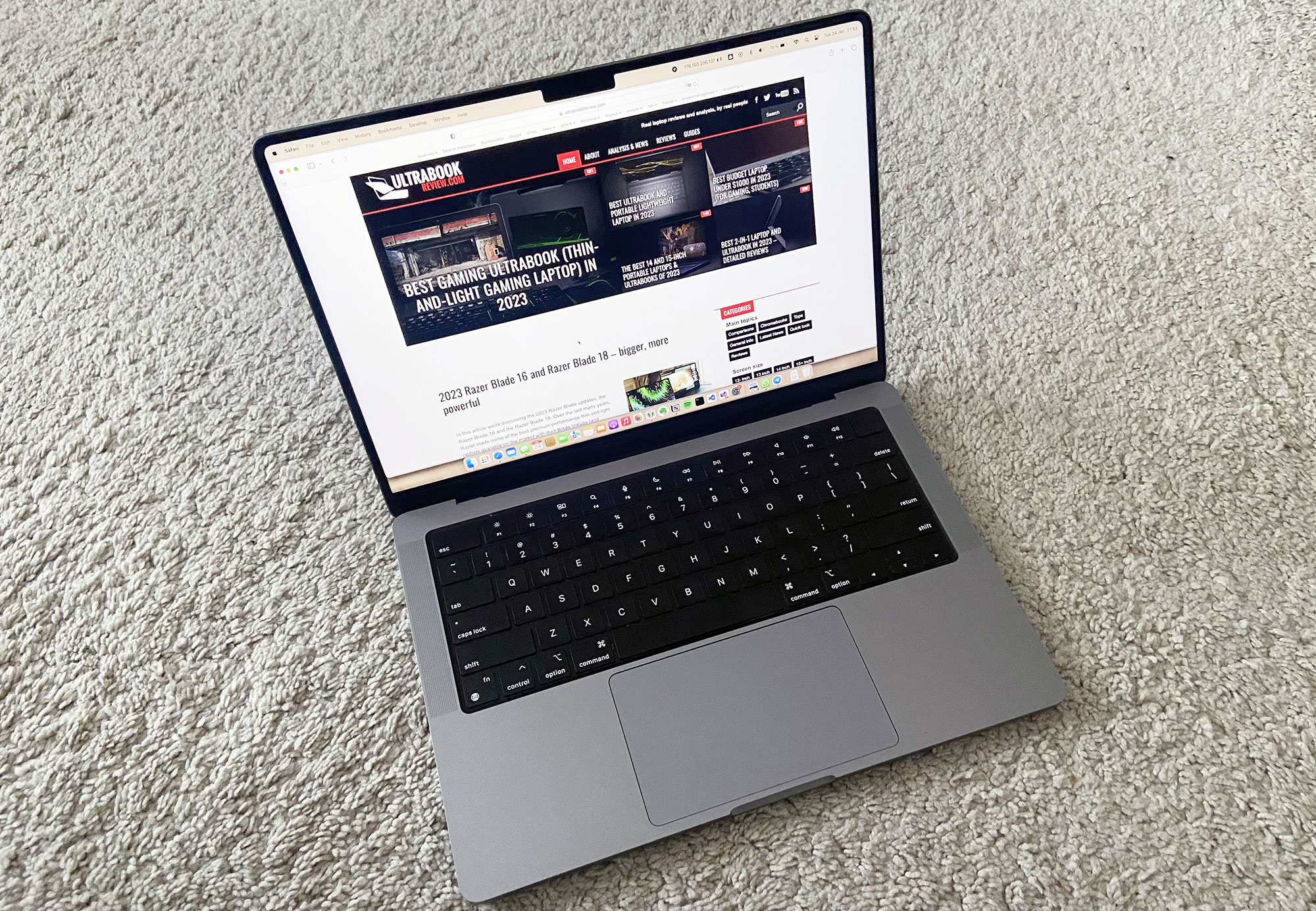 Apple MacBook Pro 14 With M2 Pro Review: Fast And Efficient - Page 3